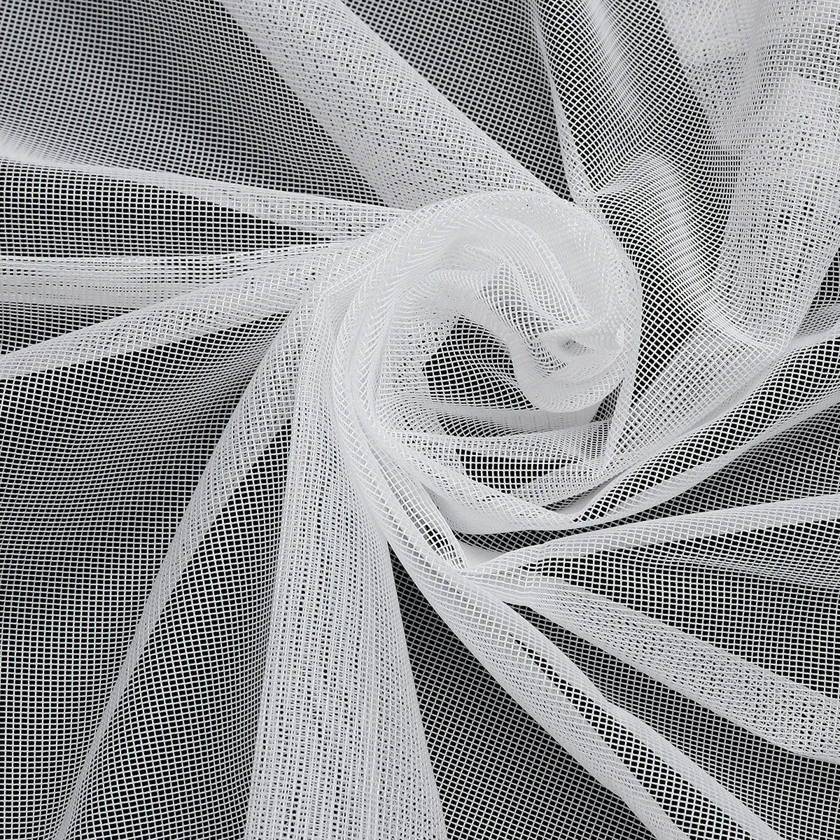 

Белые полупрозрачные шторы-вуаль 150x46 см для дома, спальни, гостиной, тюлевые занавески