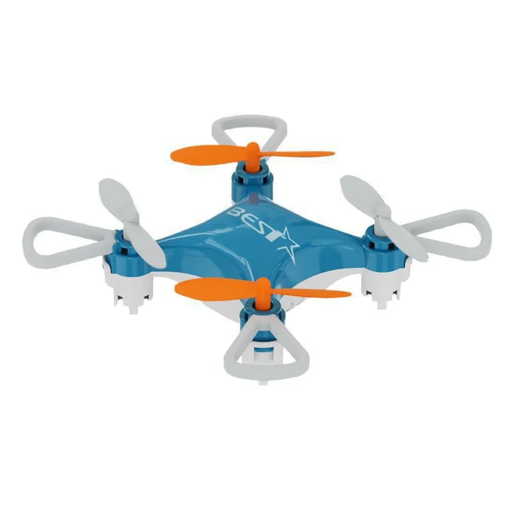 ABS Mini Remote Control Aircraft Flying with Light Rotation Remote Control Drone Rechargeable Durable