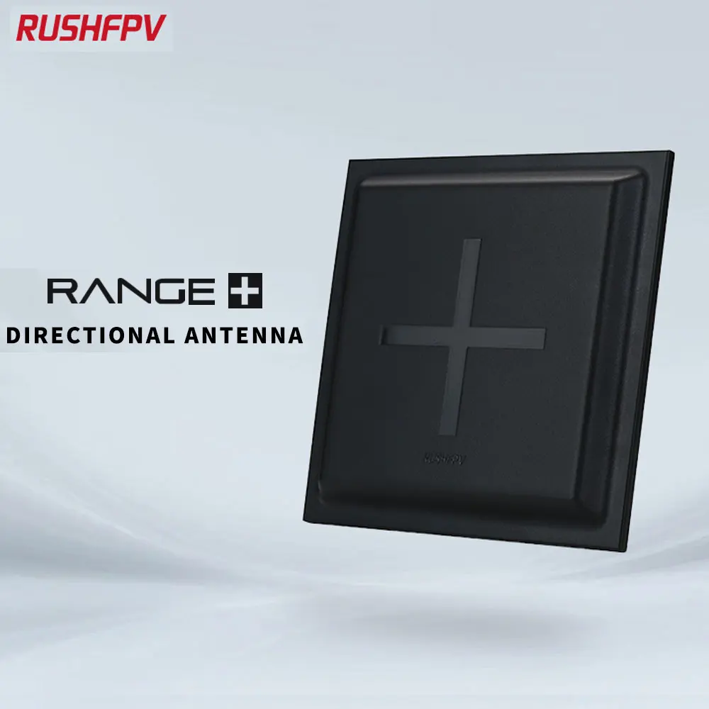 RUSHFPV 5.8G RANGE PLUS 4X Richtantenne 15,5dBi 5600-6000MHz RHCP SMA Zirkular Polarisierte Antenne für RC FPV Drohne