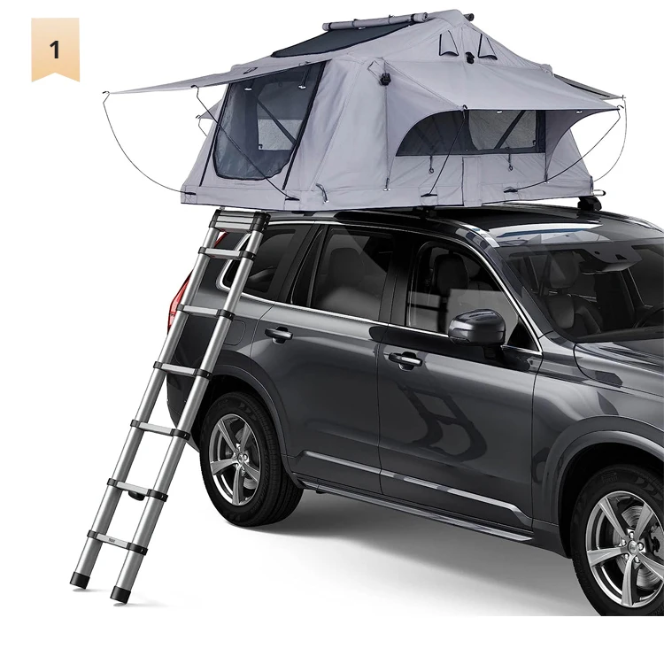 

Factory waterproof Offroad Car Camping Roof Top Tent from roof tent ready to ship with Sun Shelter