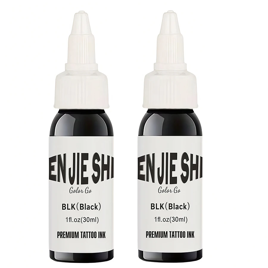 

2pcs 30ml Quality Triple Black Pigment Tattoo Ink Pigment Original Professional Tattoo Pigment Permanent Skin Body Art Pigment