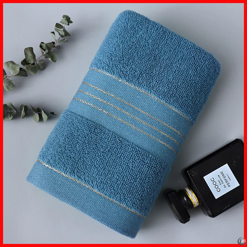 Class a All-Cotton Thickened Absorbent Jacquard Skin-Friendly Face Towel Bath Pure Cotton Adult Towel