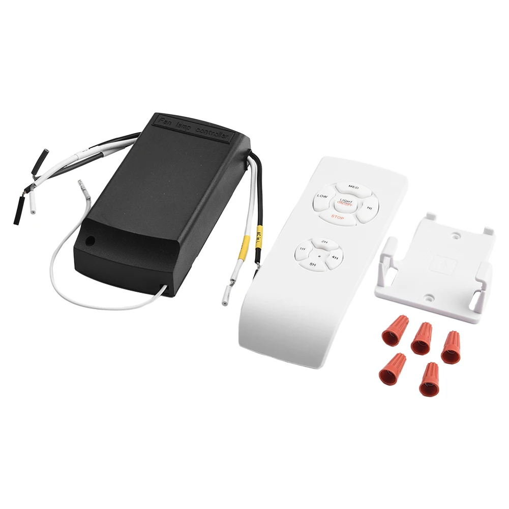 For Smart For WiFi Ceiling Fan Light Remote Control Switch Kit For Tuya APP Voice Control Compatible With Pull Chain Wall Switch