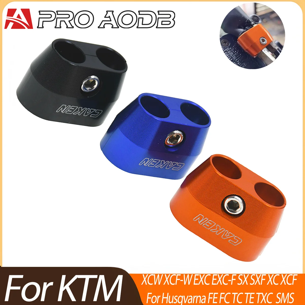 For KTM XCF250 SXF250 XCF350 SXF350 XCF450 SXF450 EXC EXCF SMR Six Days 2001-2016 Motorcycle CNC Throttle Cable Protector Guard