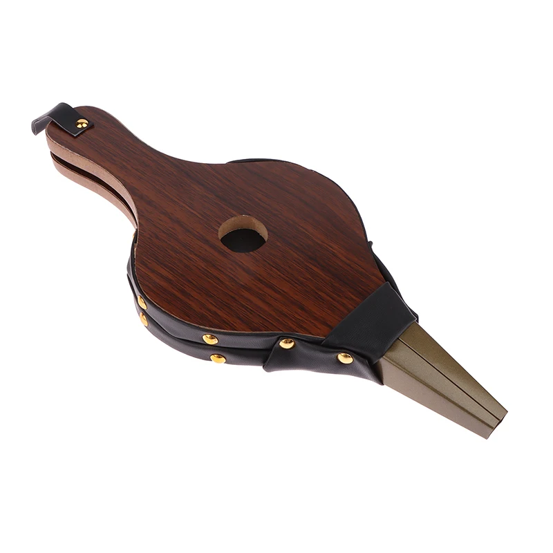 1 pz ventilatore ad aria fatto a mano e Mini manuale in legno Vintage per camino Barbecue soffietto antincendio cucina all'aperto Picnic campeggio