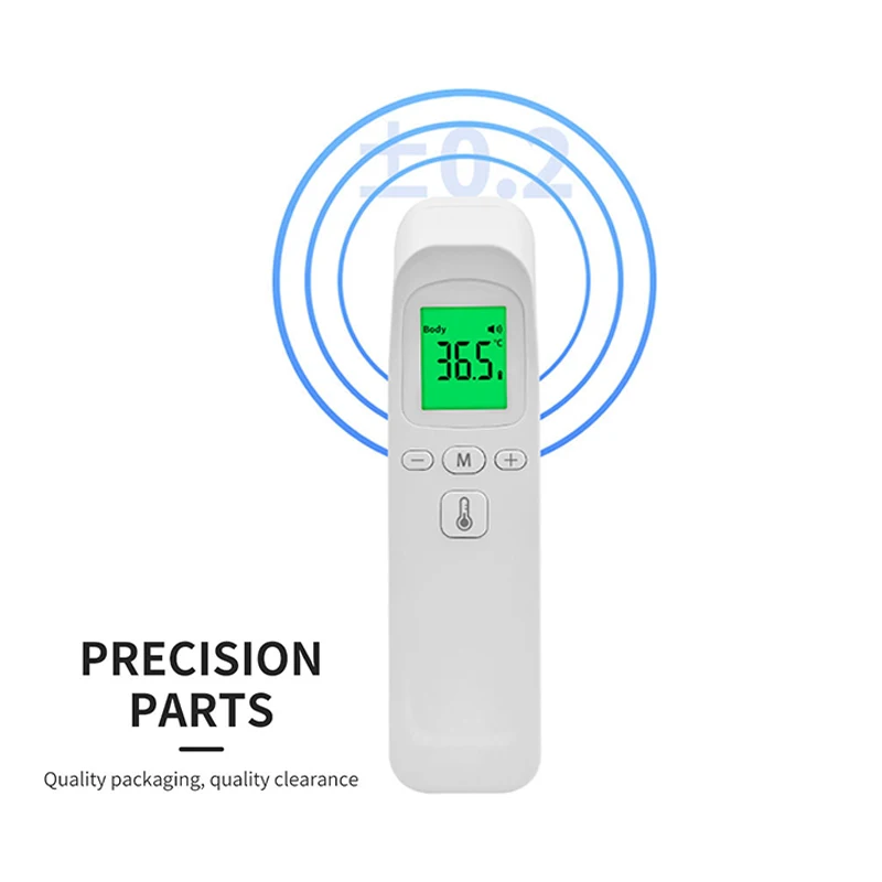 Medical Household Infrared Forehead Digital Non-contact Laser Thermometer LCD Baby Adult Fever Reminder Infant Body