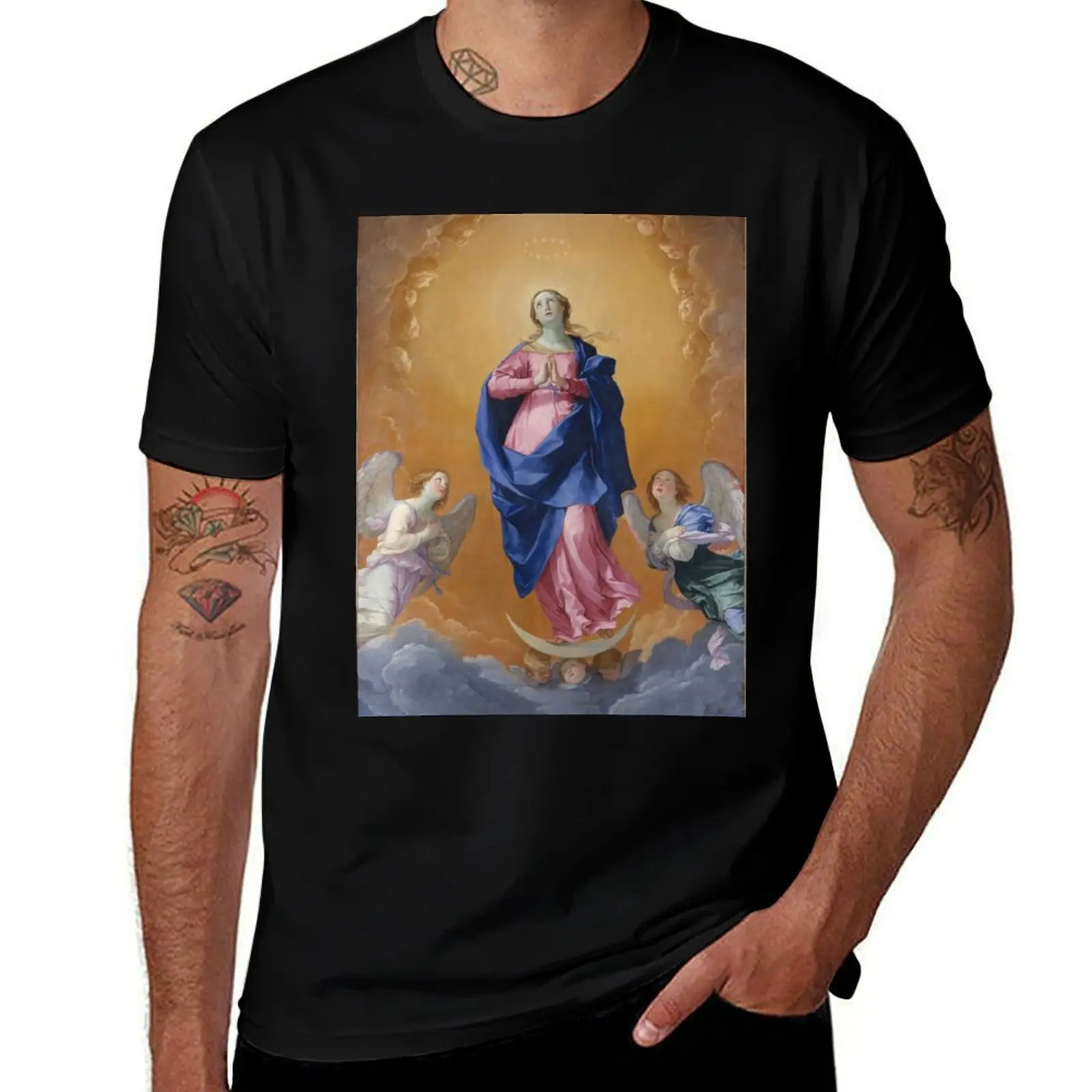 

Guido Reni. The Immaculate Conception, 1627. T-Shirt Urban Style Print T-Shirt