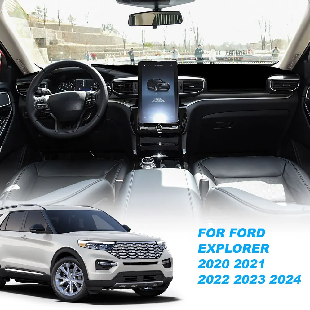 

Car Dashboard Cover Dash Mat for Ford Explorer U625 MK6 2020 2021 2022 Pad Sunshade Cushion Sunshield Nonslip Anti-UV Accessorie