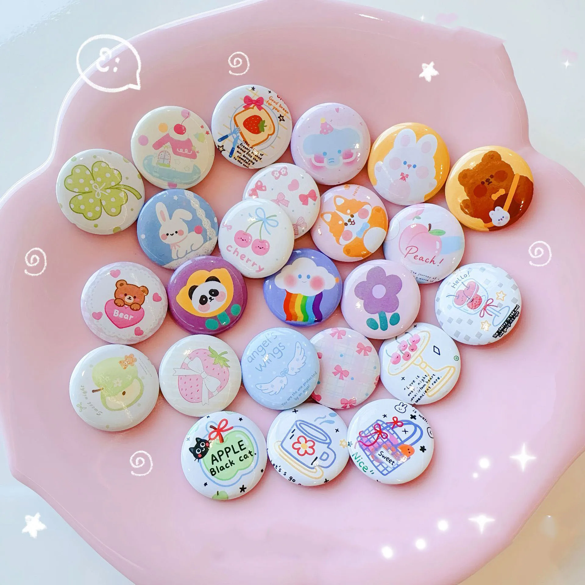 

Металлический значок-брошь: очаровательный набор значков, антикварный набор брошей, металлический мультяшный декоративный значок для сумки, подарок на выпускной