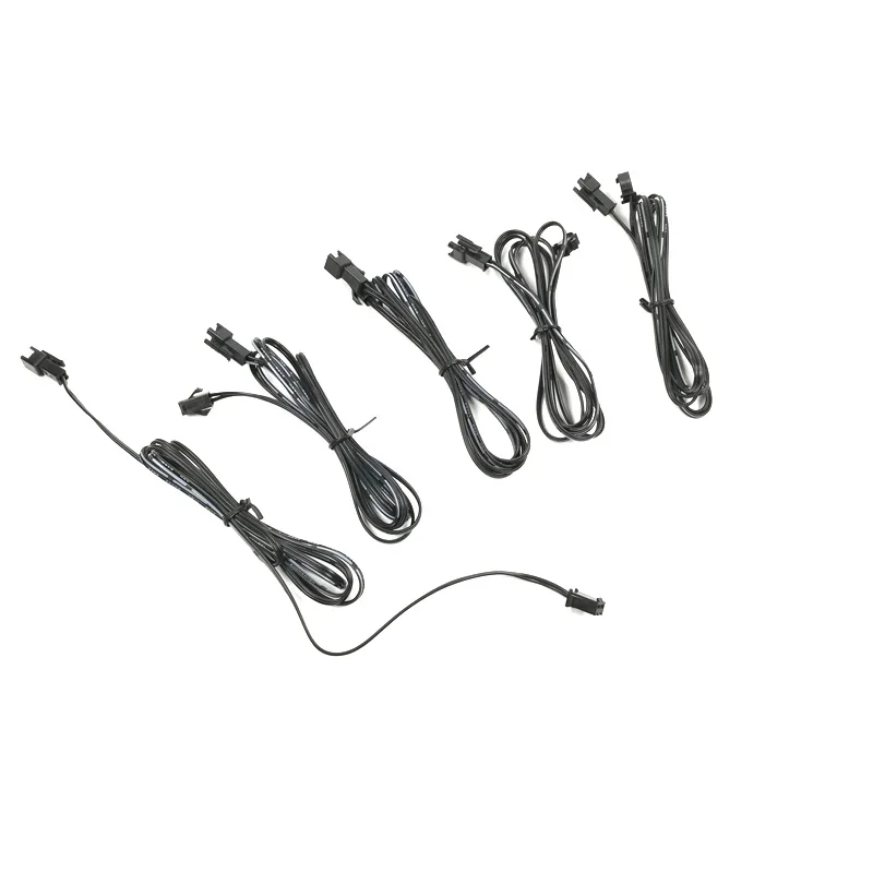 1/10 Uds. Cable extensor de cable el de 1,2 M conectar el controlador de cable EL de luz de neón y cable EL