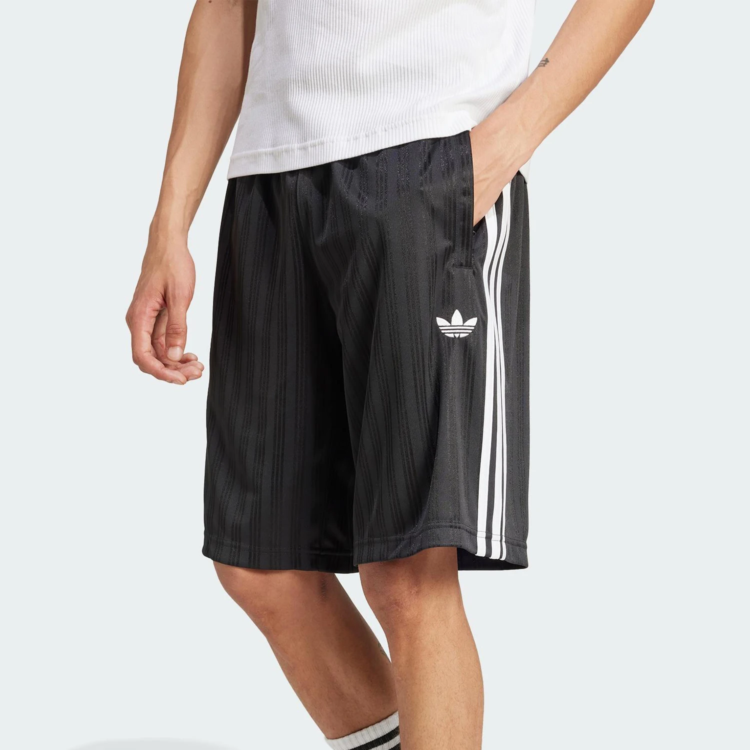 

adidas genuine Summer SUPERSTAR men's loose soft training shorts JC6245