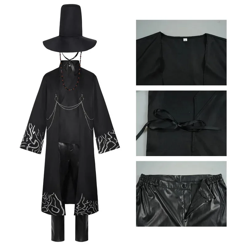 أزياء أنيمي K-POP Saja Boys التأثيرية لحفلات الهالوين؛ 2'c، 5.b؛ 7' #4