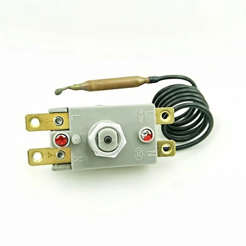 93C 95C 105C 115C 125C 130C Electric Water Heater Kettle Thermostat Reposition Switch AC 250V 20A 4 Pin Terminals