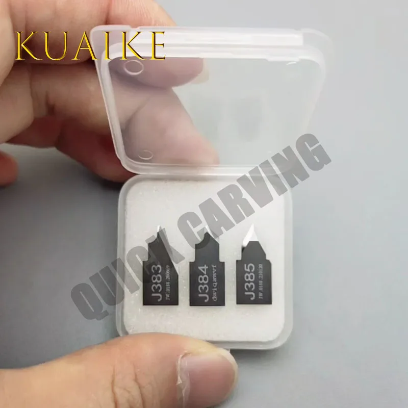 Jwei-lâmina Oscilante de Vibração Original Ferramentas de Corte de Máquina de Carboneto J383 J384 J385 10 Pcs