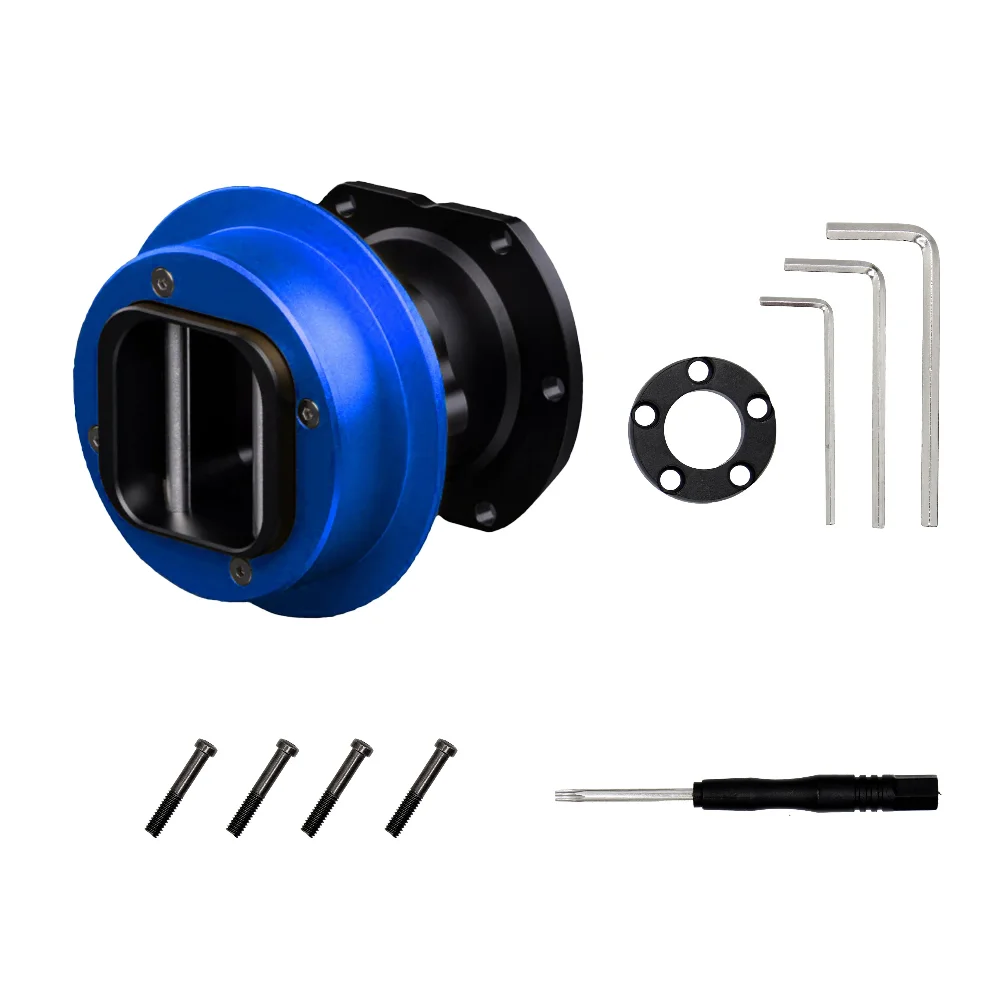 QR2 Pro per Fanatec, QR2 Pro Lato Volante, Sgancio Rapido per Volante, in Lega di Alluminio, Disponibile