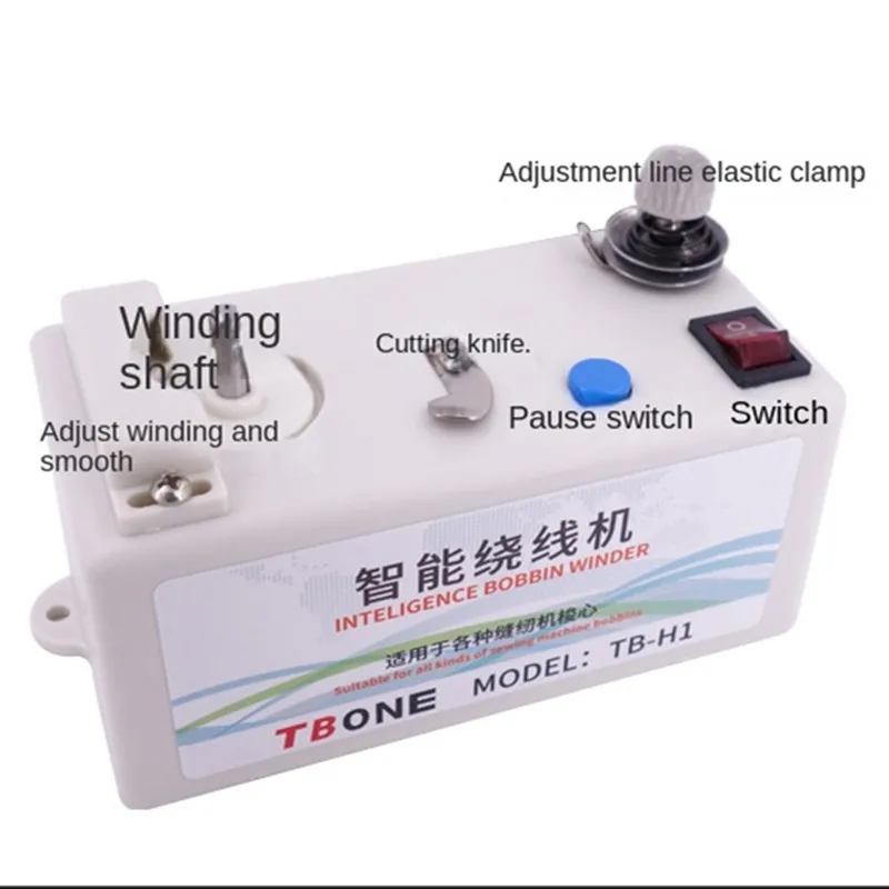 Inteligentna maszyna do szycia nawijarka automatyczna nawijarka akcesoria do haftu nawijarki nici