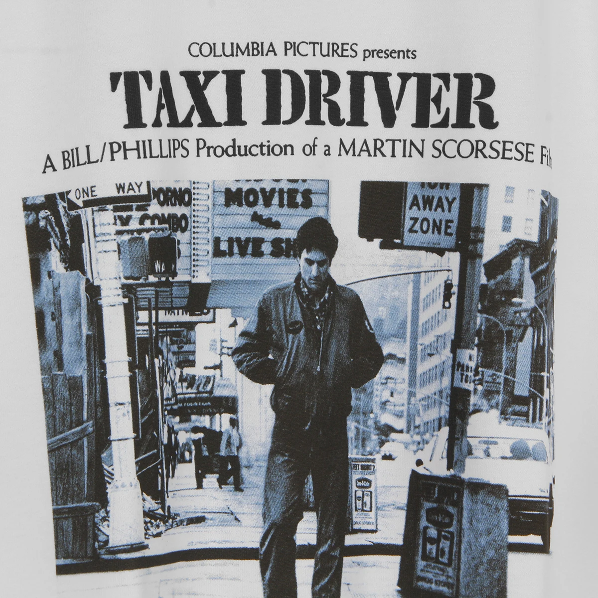 Taxi Driver T-Shirt Robert De Niro Movie Raging Bull Natural Born Killers Summer Cotton Men Tee T Shirt