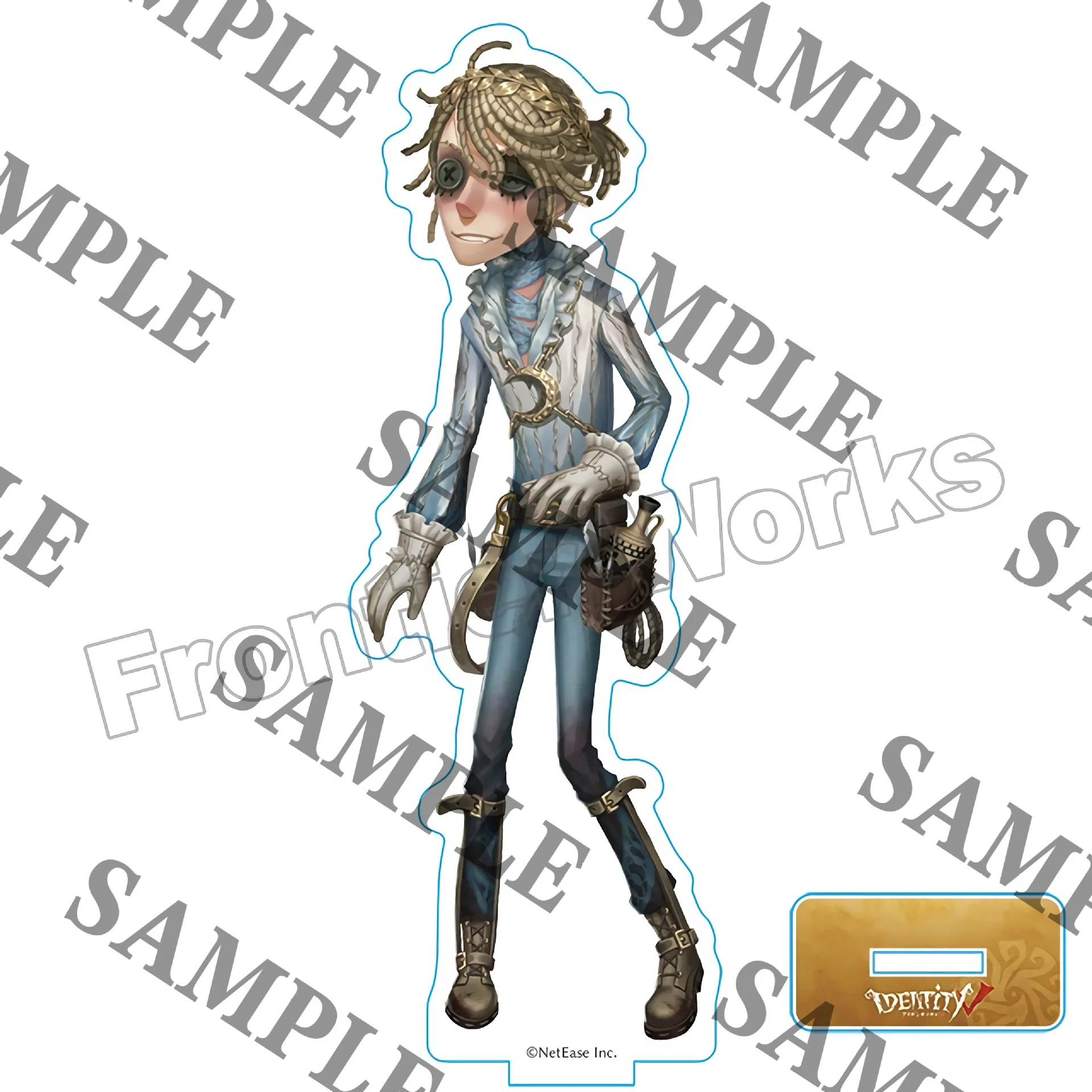 Anime Identity Ⅴ Figures Naib Subedar Eli Clark Luca Balsa Cosplay Acrylic Stands Model Exquisite Plate Desk Decor Fans Gift