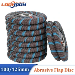 Flap Disc Wheels Grinding Sanding Discs for Metal Rust Removal Wood Polishing Cast Cleaning Abrasive Tools 100mm/125mm