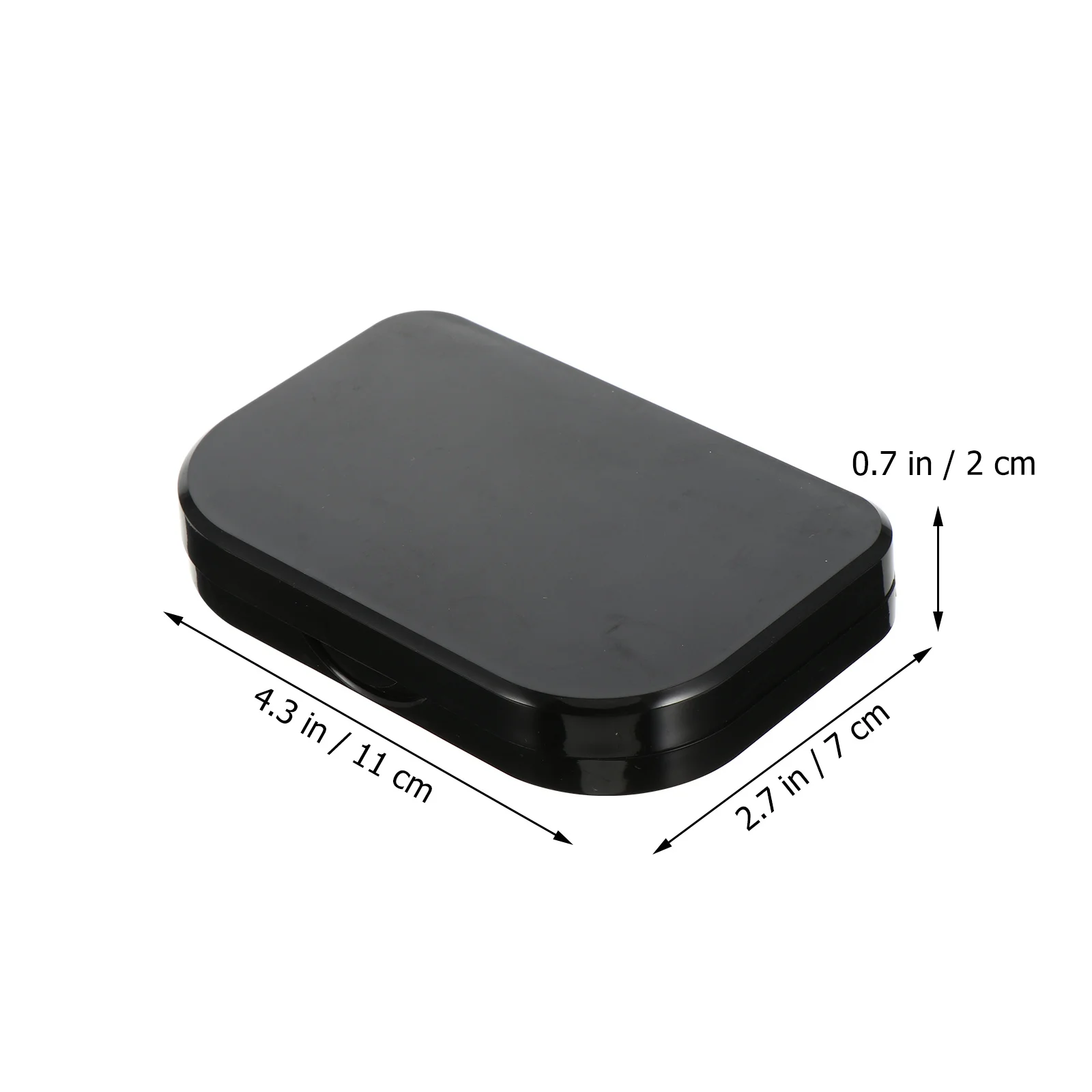 

1Pcs Eyelash Storage Case Reusable Plastic False Lash Holder Easy Open False Lash Packaging Box Eyelash Organizer Storage