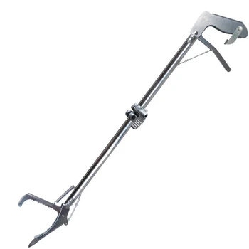 전문 접이식 방울뱀, 뱀 집게, 뱀 스틱, 톱니 모양의 넓은 턱, 그랩 처리 도구