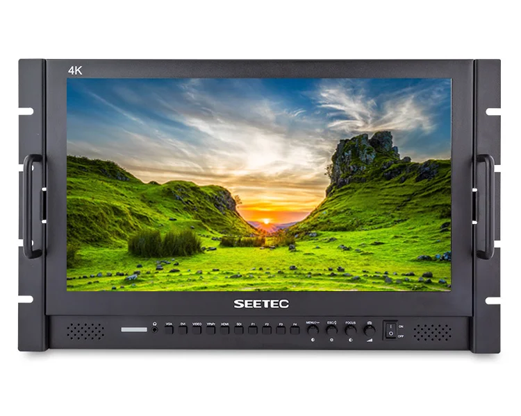 SEETEC P173-9HSD-RM 1080p Full HD 3G-SDI HDMI AV YPbPr Входы 17 Монитор для вещания в стойку Портативный