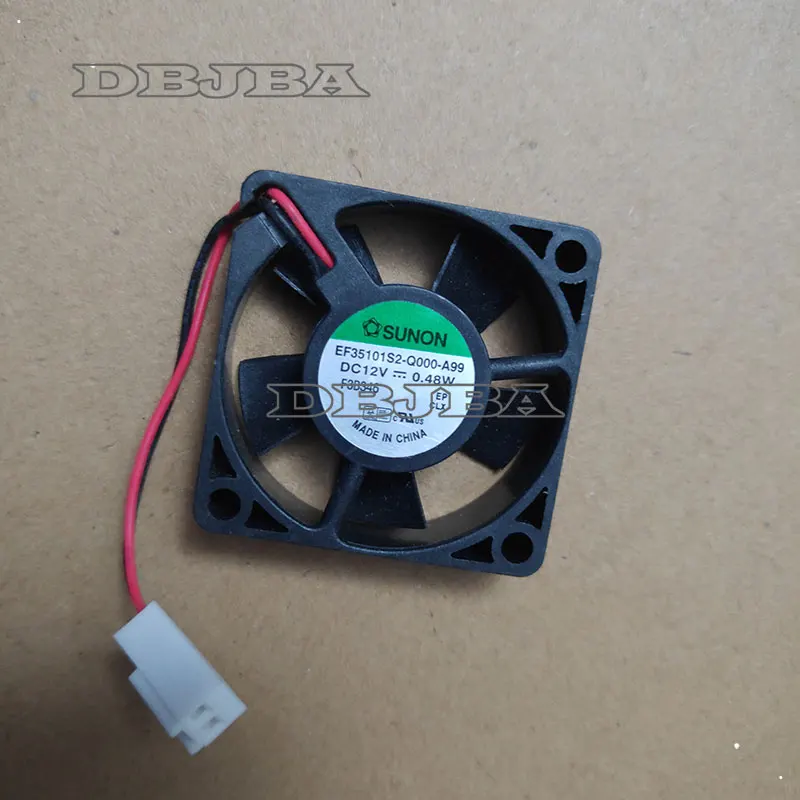 

New For SUNON EF35101S2-Q000-a99 12V 3.5 cm cooling fan