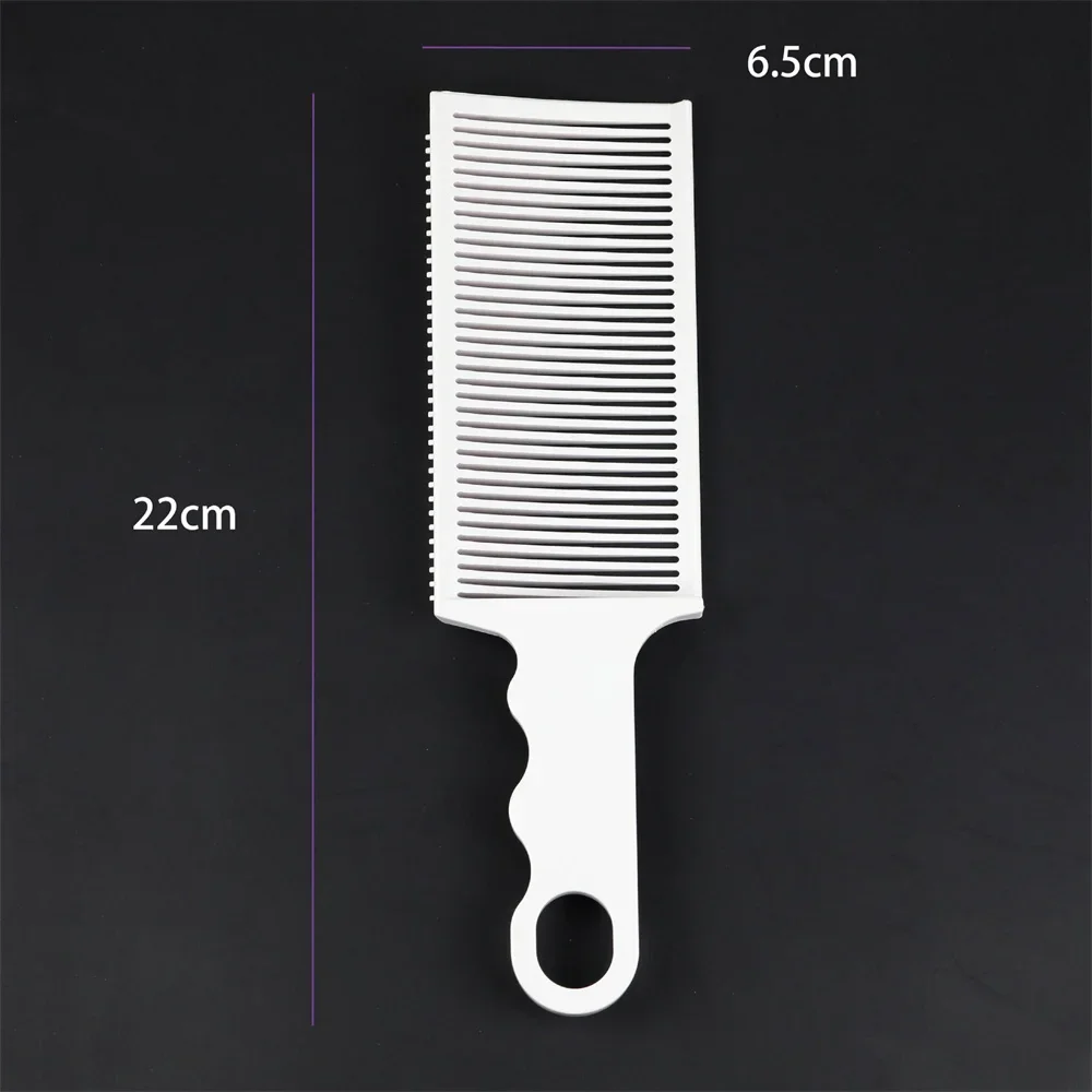 Professional Barber Flat top Hair Cut Comb Sets Hair Styling Curved Positioning Fade Comb Brush Kit Salon Hairdresser Tools