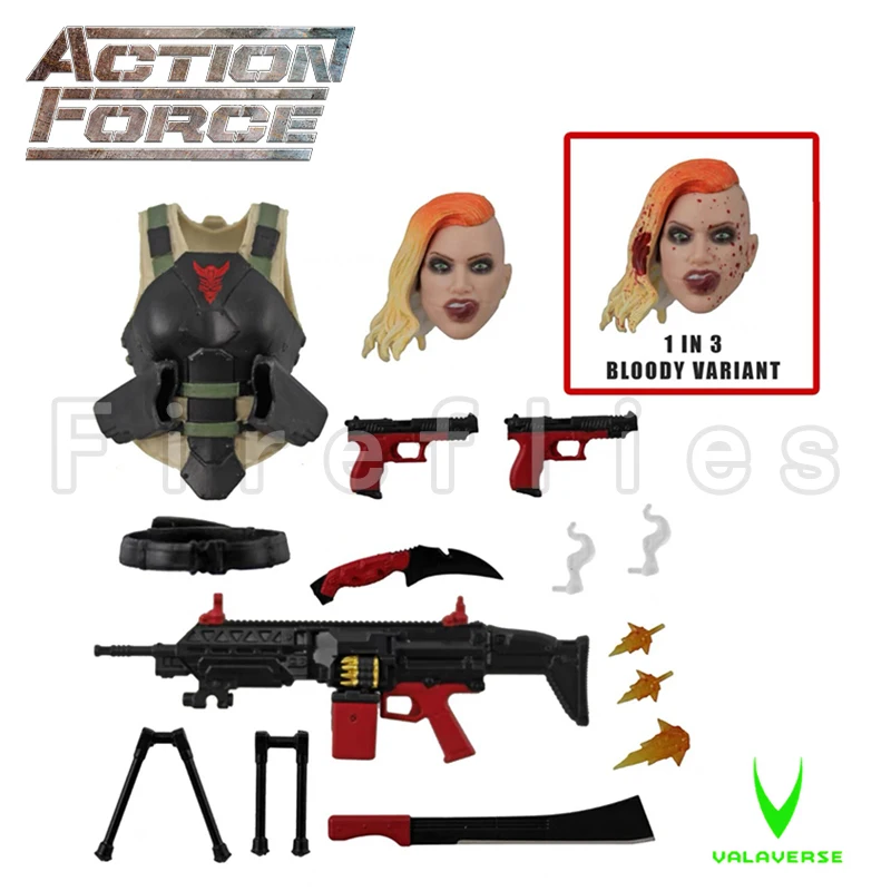 6inches VALAVERSE Action Figure Action Force Wave 3.1 Anime Collection Movie Model For Gift