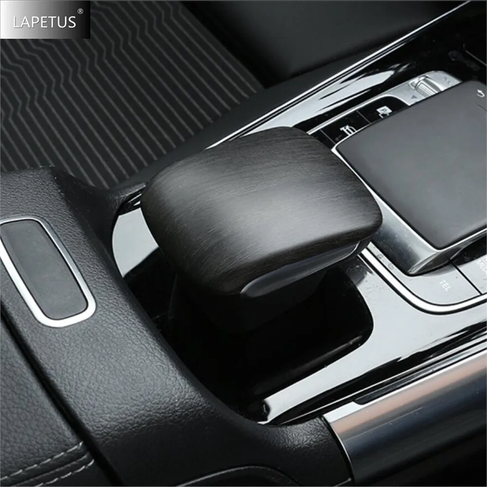 

Car Center Console Gear Shift Head Knob Cover Trim Carbon Fiber Part Refit For Benz W247 GLB200 GLB180 GLA200 EQB EQA 2020- 2024