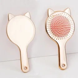 Cat Ears Cute Cartoon Air Cushion Comb Scalp Massage Hairbrush Barber Salon Hairdressing Comb Hair Brush Hair Care for Women