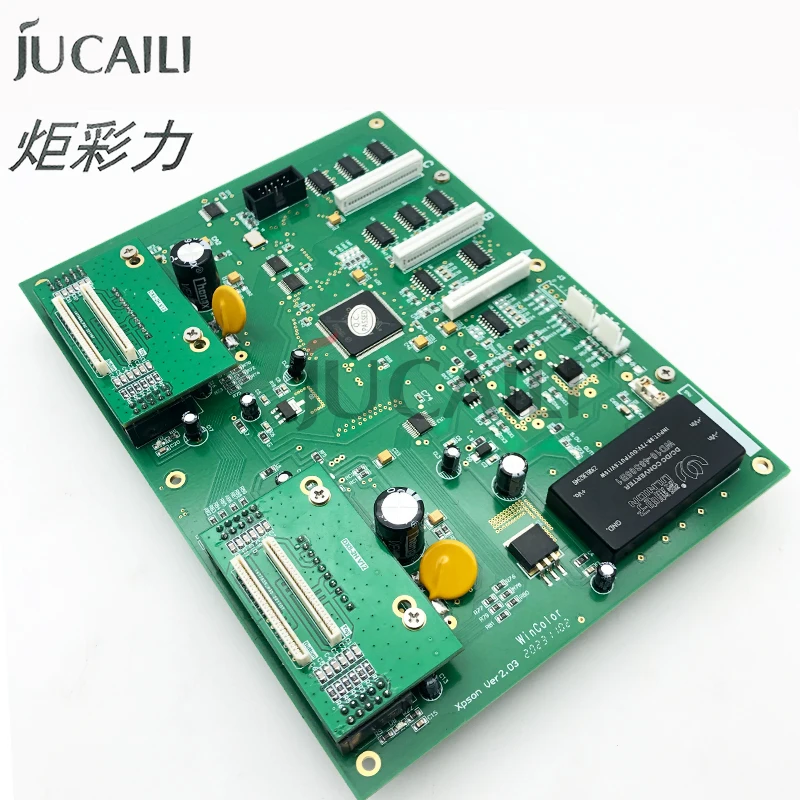 

Принтер Jucaili Wincolor TX800, плата каретки с двойной головкой Xpson Ver2.03 для головной платы Epson tx800, цветной принтер SINO