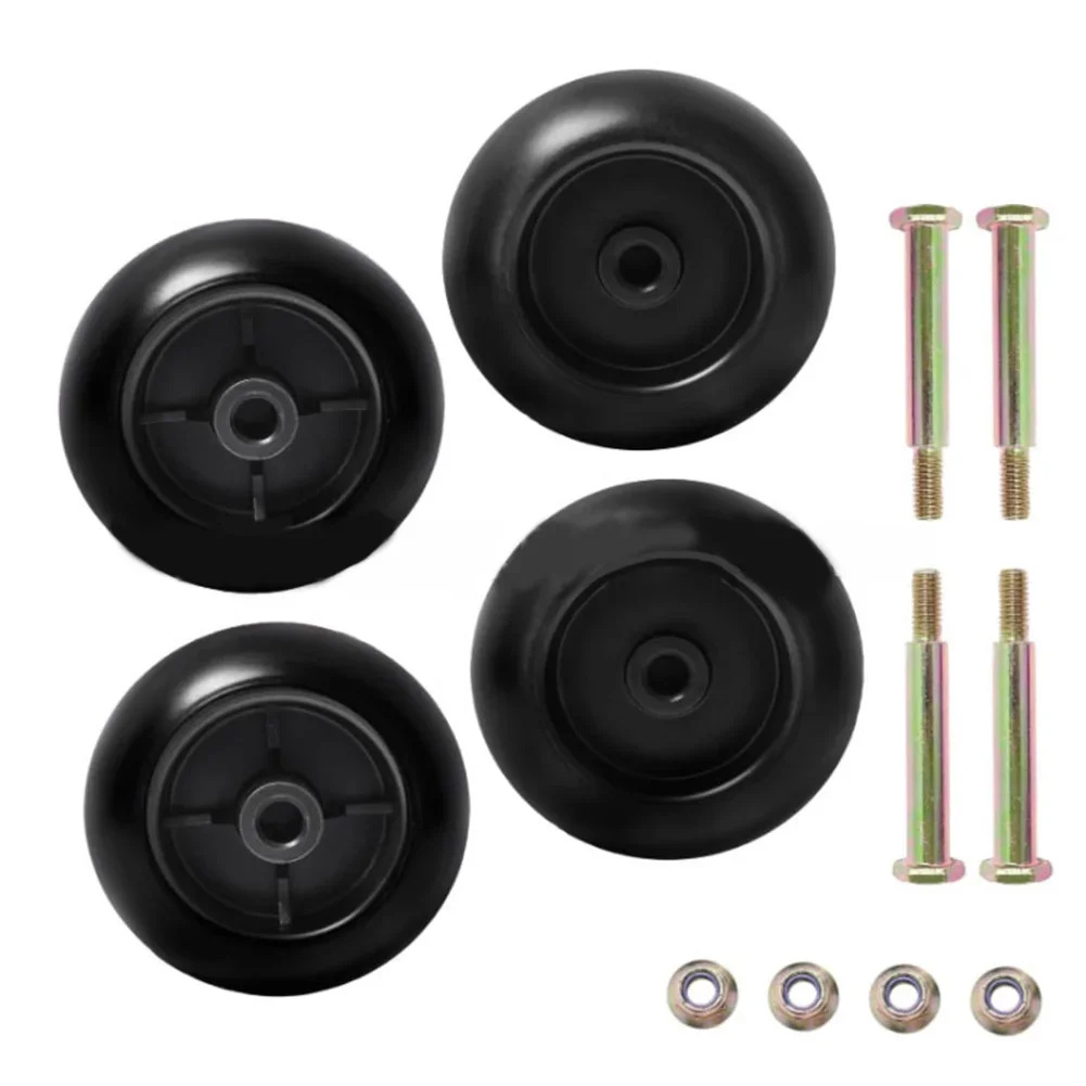 Outdoor Lawn Maintenance Lawn Mower Wheels Installation Accessory Easy Installation Wheels For Multiple Mower Models