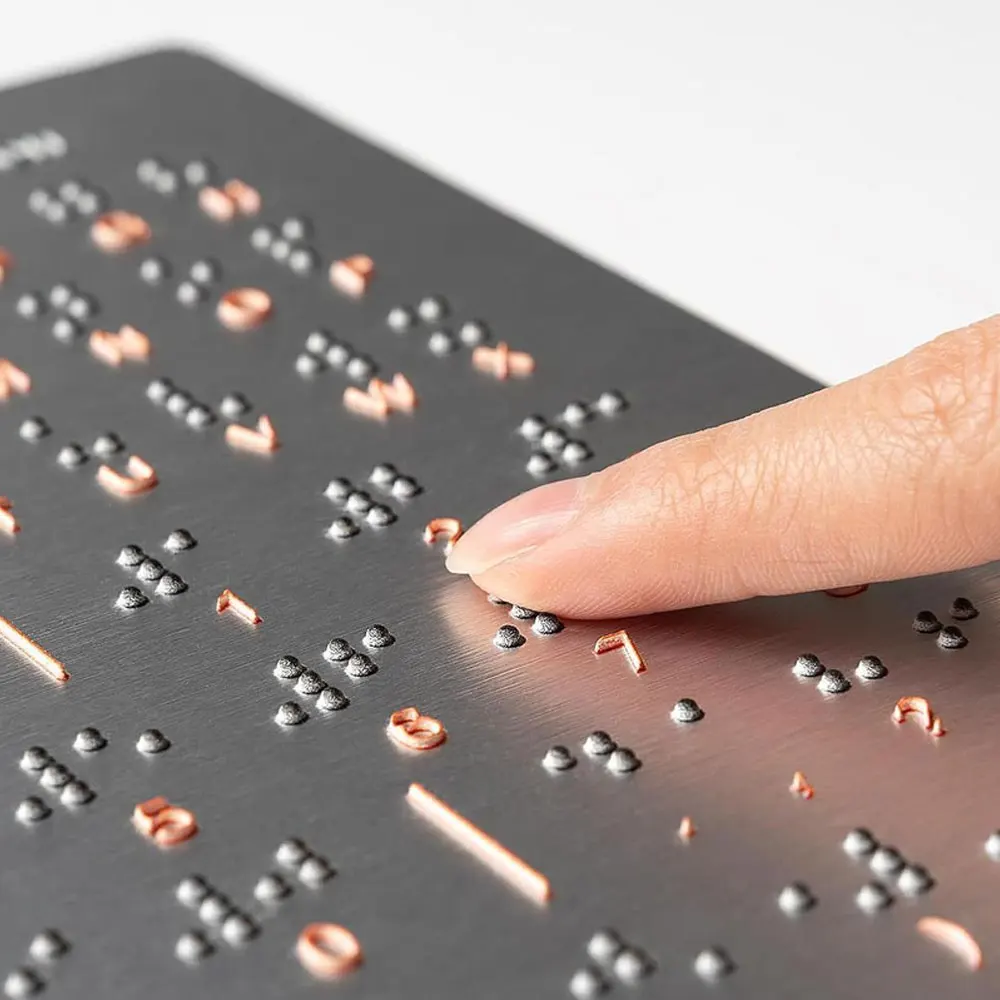 

Durable Braille Letter and Number Learning Tool with Tactile Protrusion Reading Function, Educational Aid Tool