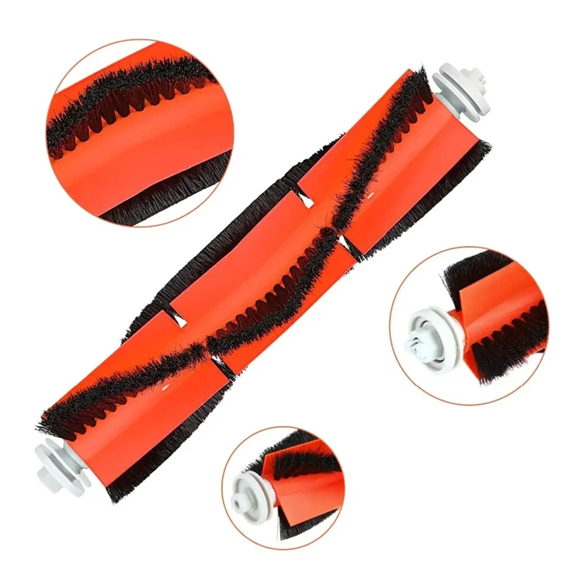 EAS-For Xiaomi Robot Vacuum S10 + / S10 Plus B105 مكنسة كهربائية فرشاة جانبية رئيسية فلتر Hepa ممسحة خرقة قطع غيار القماش