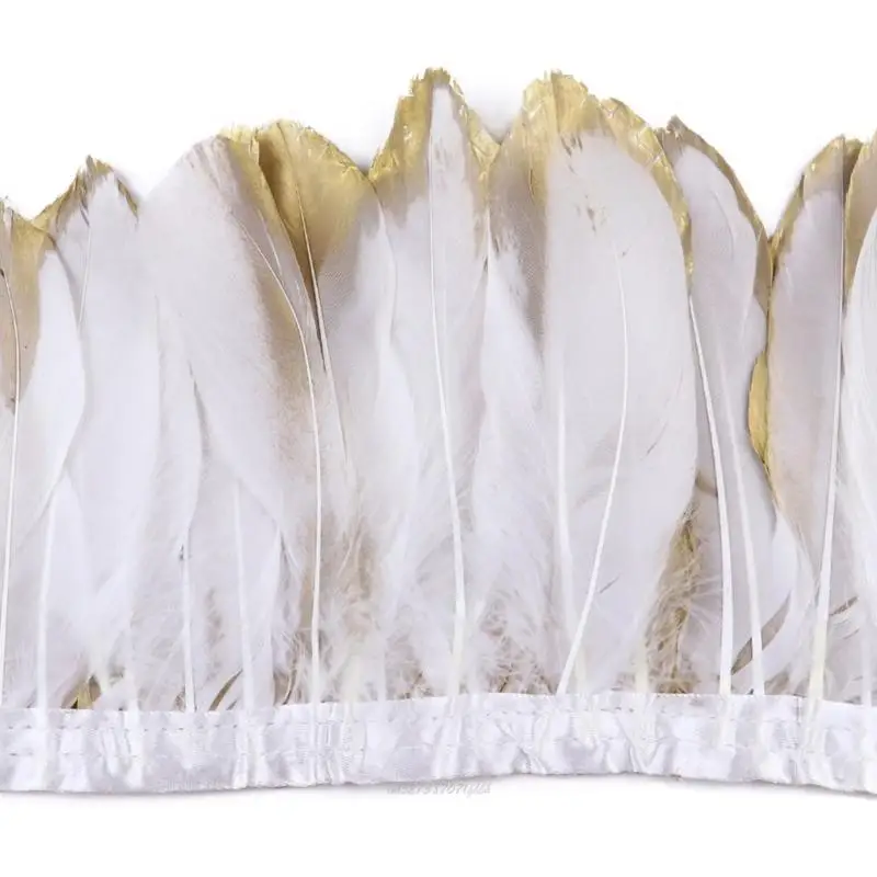X5XA Luxury Geese Wing Shawl Stage Performances Costume Clothing Decoration