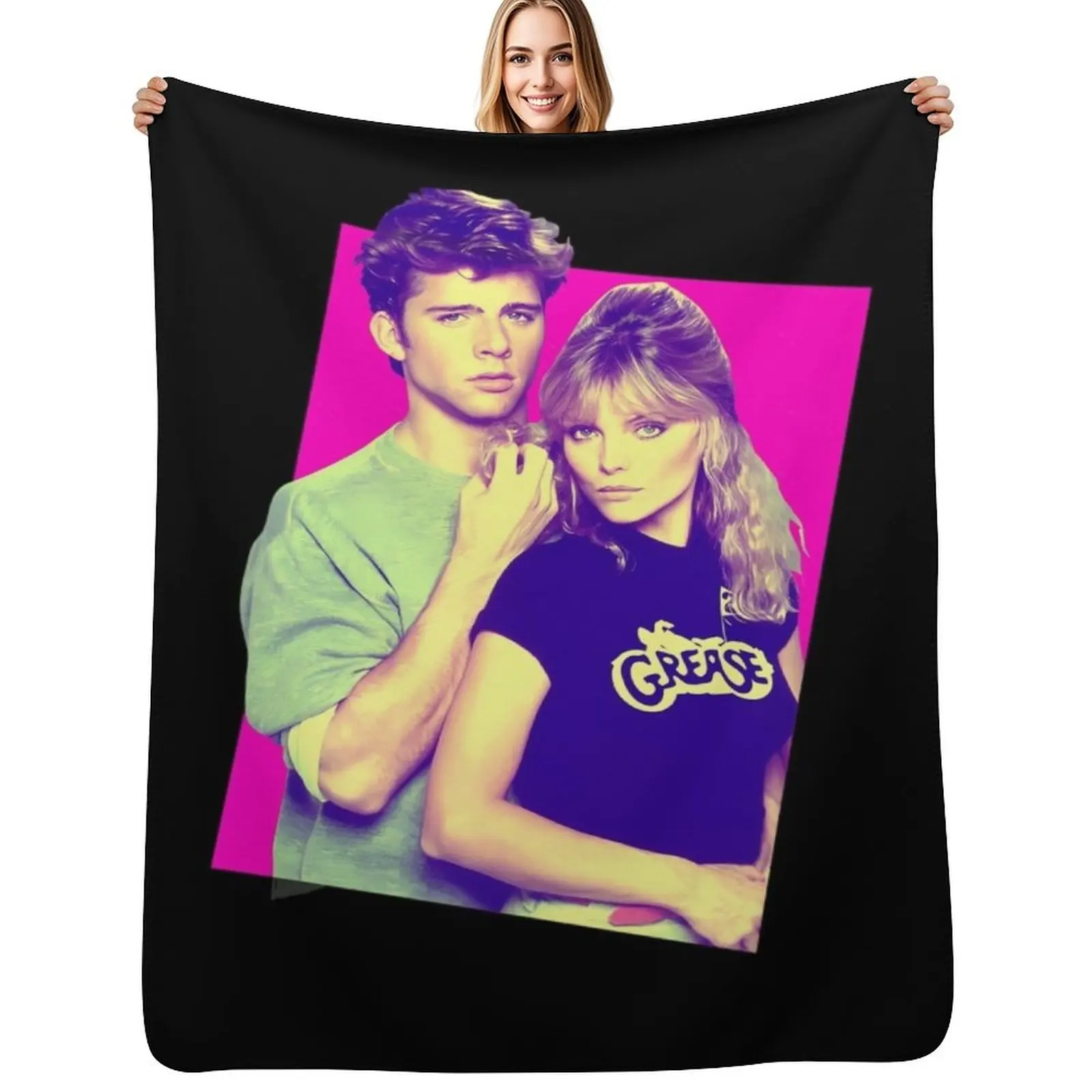 

Grease 2 \t \t Throw Blanket Large Luxury Brand halloween Decoratives Blankets