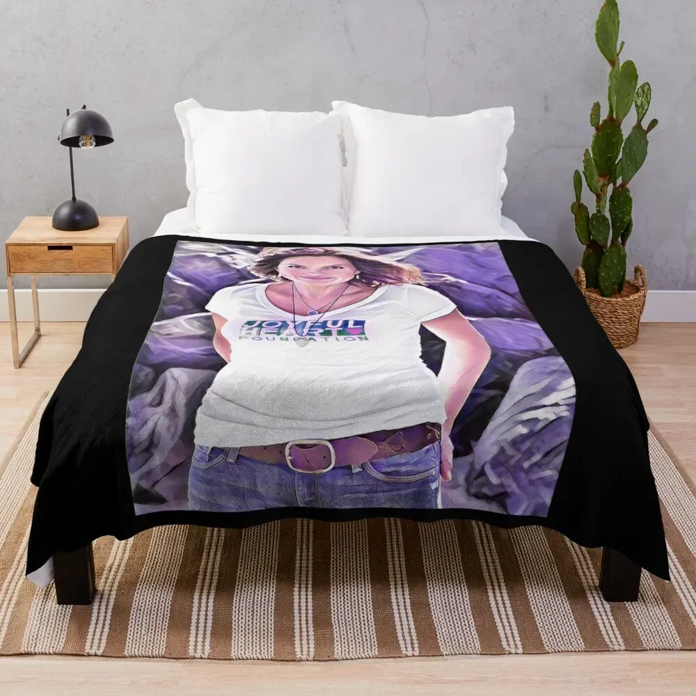 

Mens Best Mariska Hargitay Gift For Everyone Throw Blanket Cute Decorative Sofa Thins Blankets