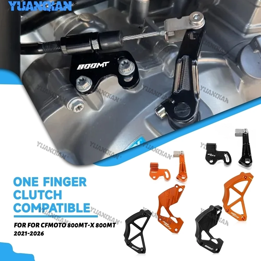 

Motorcycle Parts For CFMOTO 800MT-X 800MT MT800 2021-2024 2025 2026 Chain Cover Guard Front Sprocket Guard Protector Accessories
