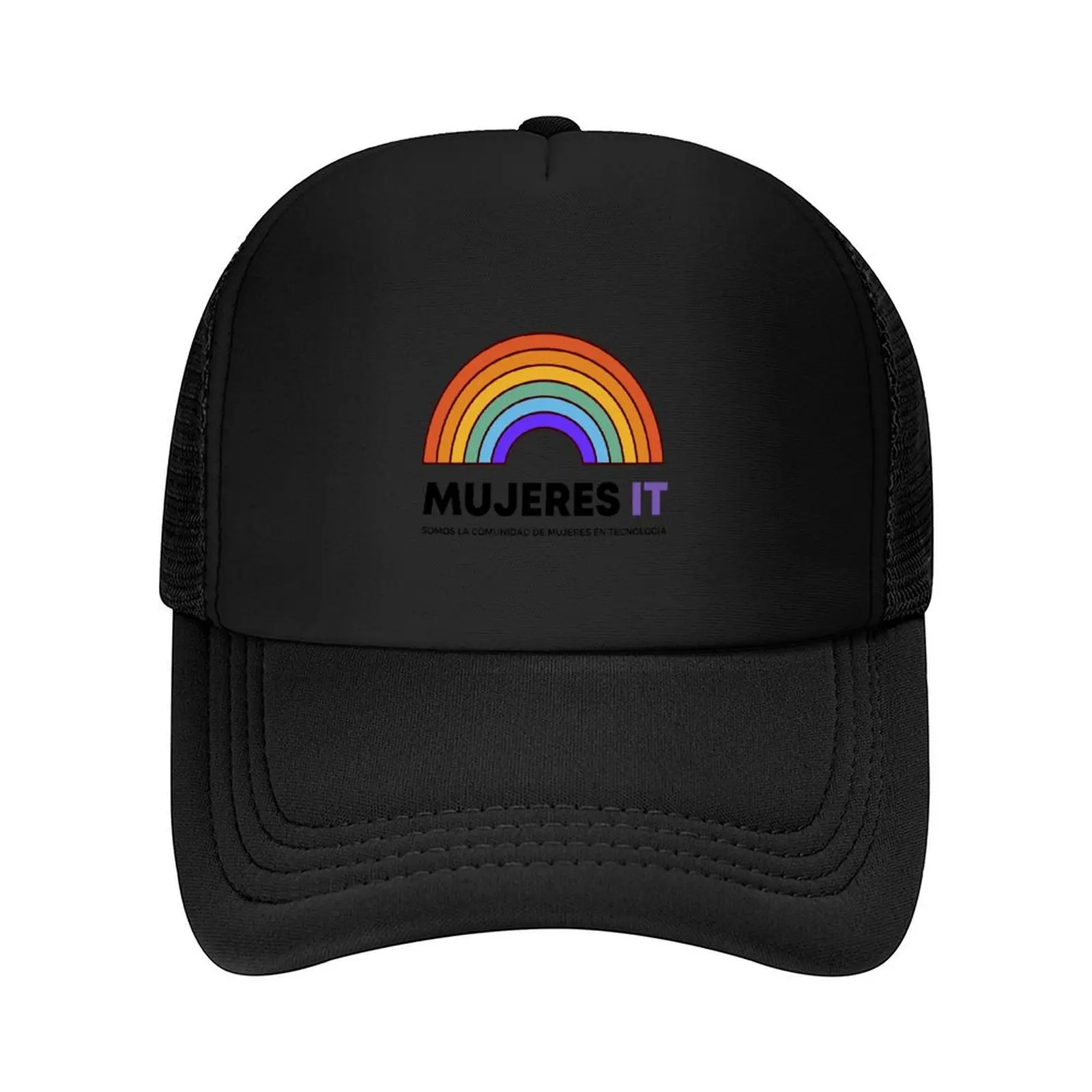 

Pride rainbow IT Women Baseball Cap black custom caps Mountaineering cute Men Golf Wear Women's
