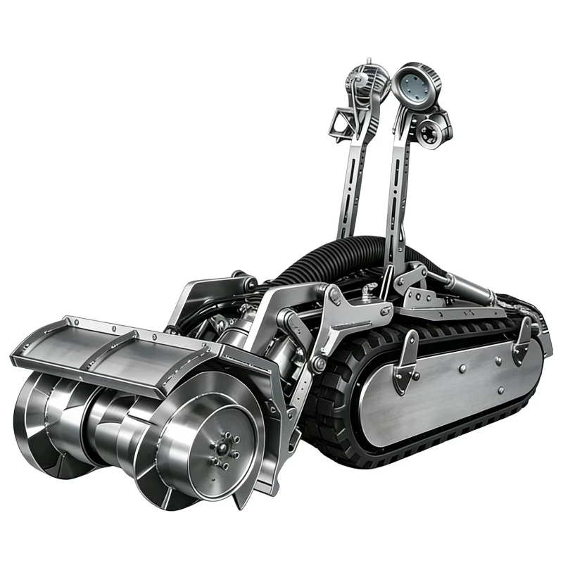 ER600SD Earthworm Dredging Robot-Compact, Diesel-Powered Solution for Confined Space & Emergency Dredging Operations