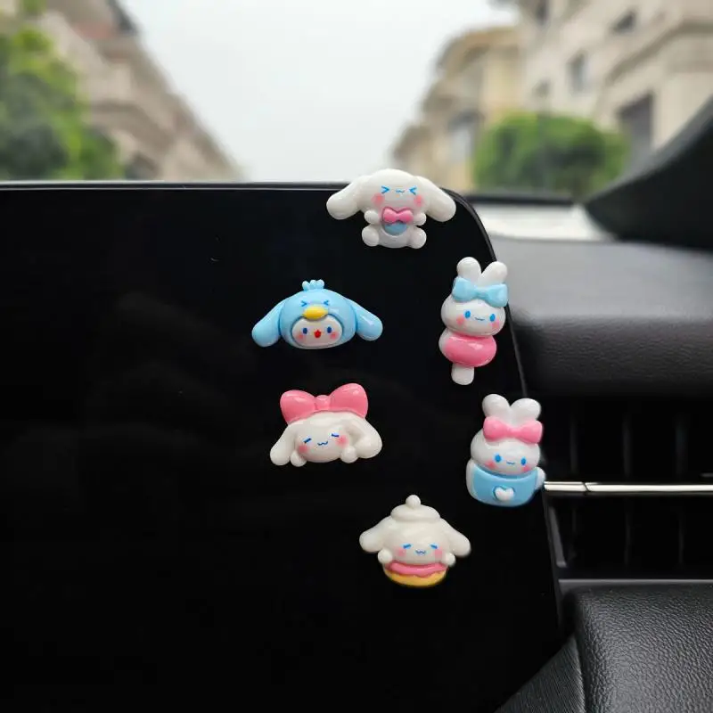 Sanrio Kawaii Anime Figure Hello Kitty Car Ornaments Car Decoration Car Dashboard Decoration Car Center Console Decoration 2024