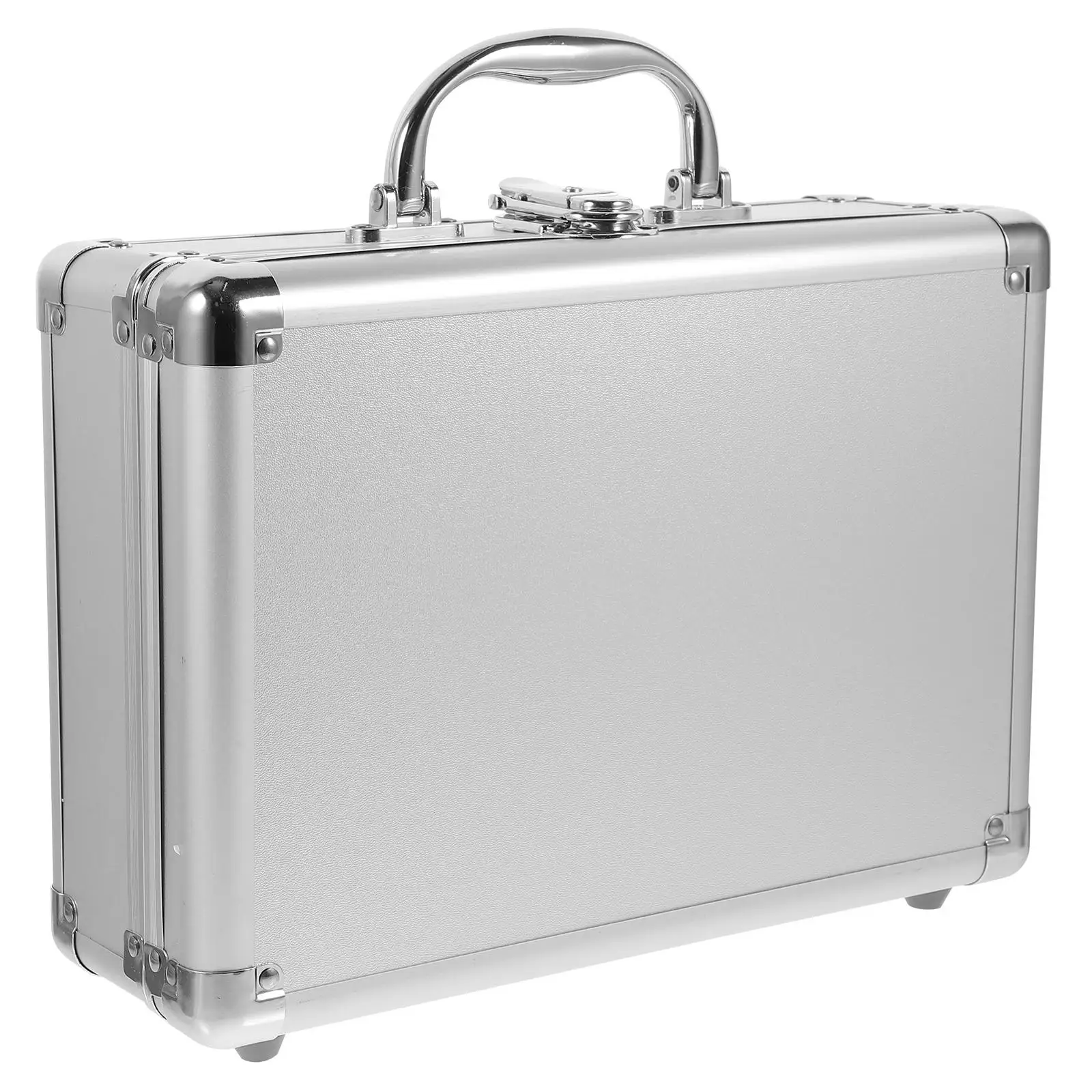 Suitcase Brief Multifunction Small Briefcase Metal Aluminum Alloy Briefcases for Men