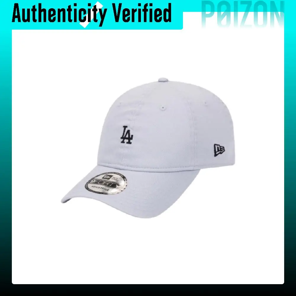 New Era Cotton Baseball Caps Unisex Light Gray 14205765