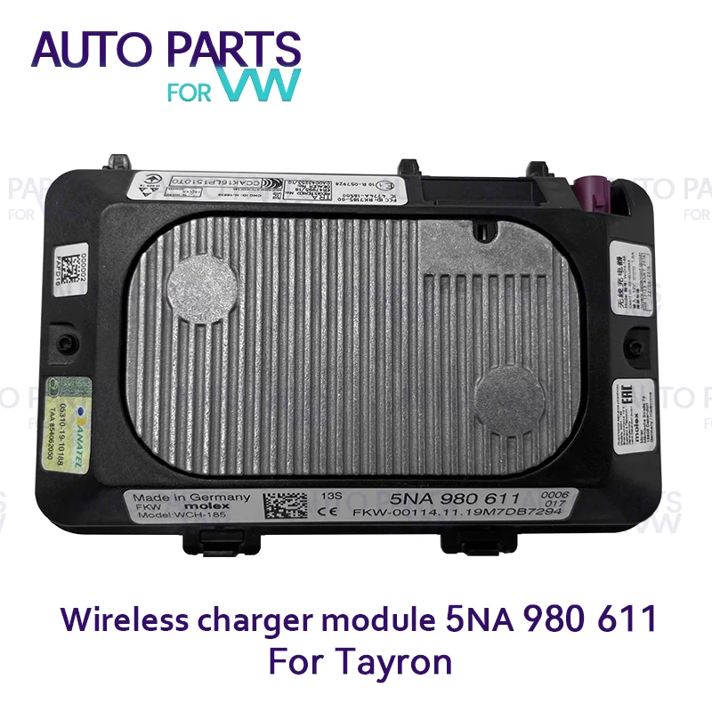 Wireless Charger Module with Cable and Wireless charging bracket For VW Tayron 5CG980611 5NA980611