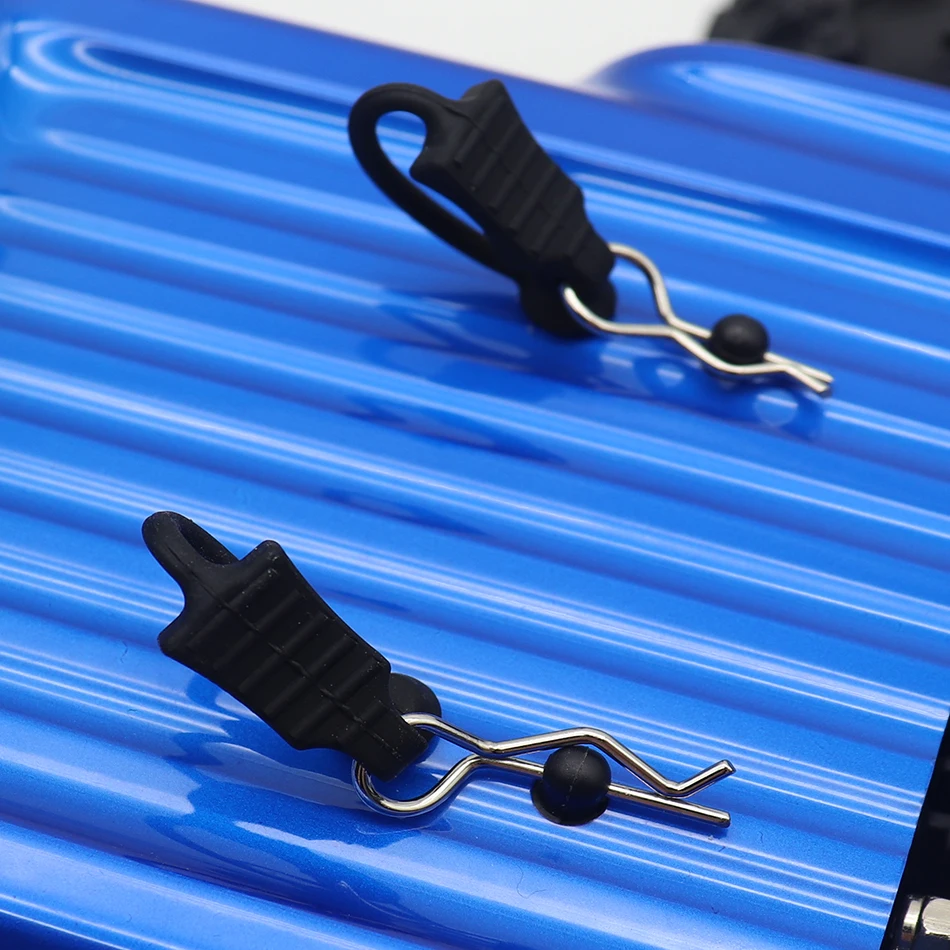 2 Styles Rubber Body Clip Retainer Pin for MJX Hyper Go 14210 16210 SCY 16101 16102 Wltoys HBX 1/12 1/14 1/16 RC Car Upgrade