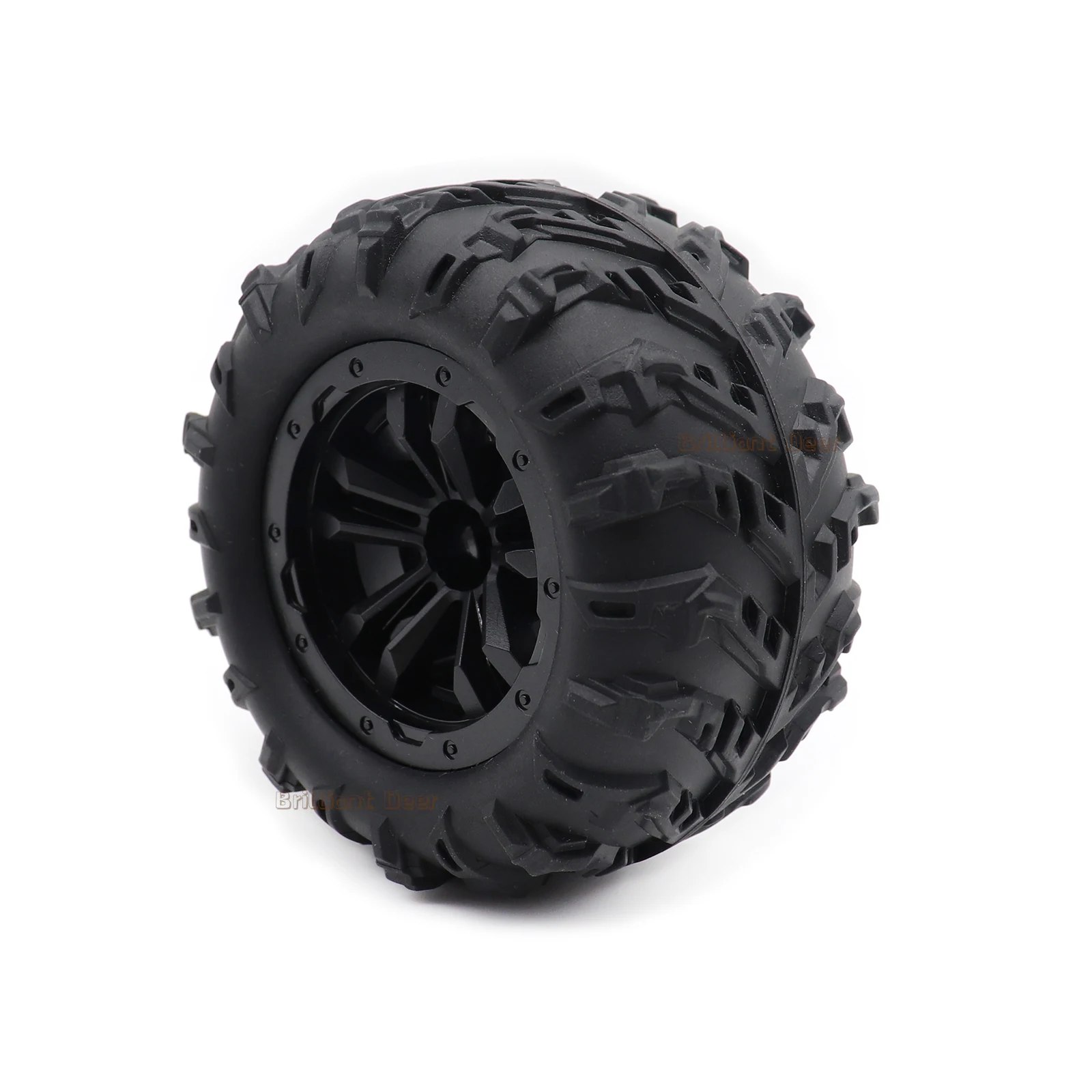 4 Pz/lotto 12 millimetri Esagonale Monster Truck Ruota Pneumatici per SCY 16101 Pro 16102 Pro 1:16 Off Road RC Auto Parti di Aggiornamento 6034