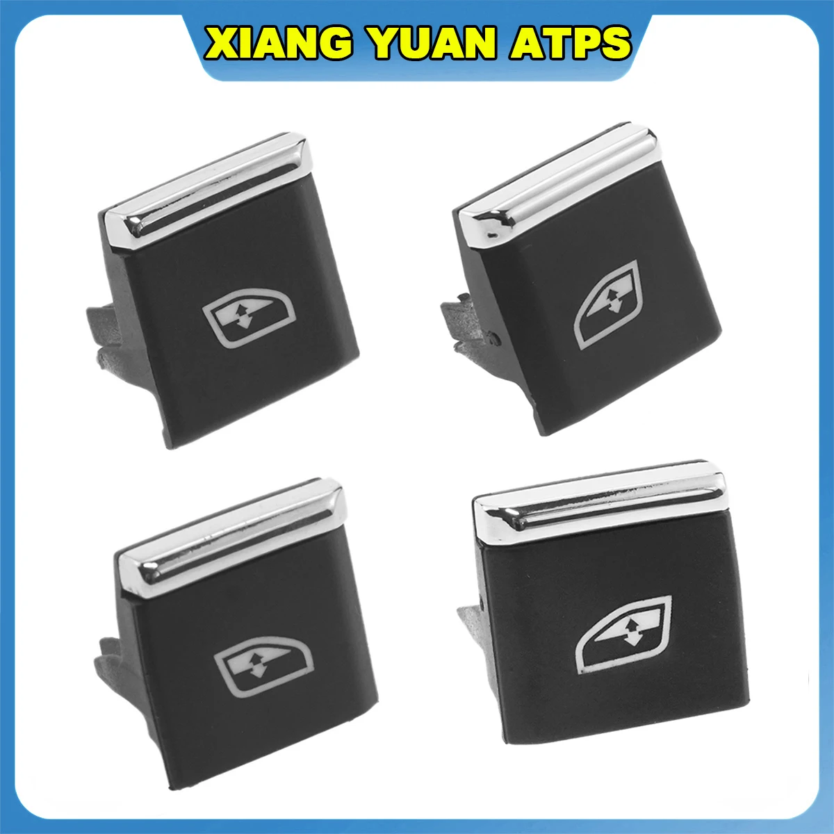 Auto Window Master Switch Button Cover Driver Position Four Directions 7PP959858R Fit for Porsche Macan Panamera Cayenne