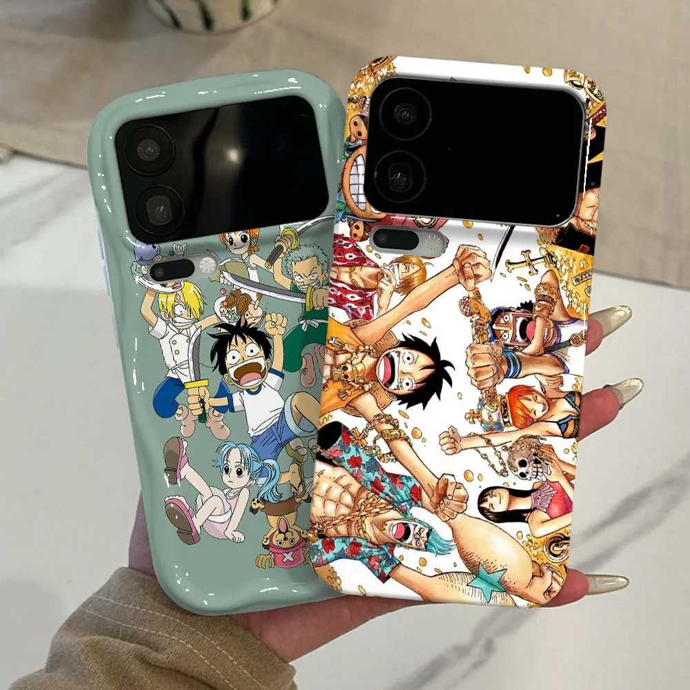 

One Piece Anime Design For Xiaomi 17 15 14 14T 13 12T 11 11i 11X Pro Max Lite NE 5G Feilin Wave Oil Shell Cover