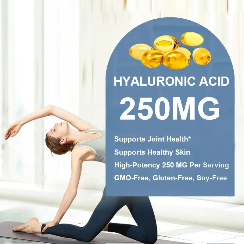 Premium Hyaluronic Acid Supplement with Vitamin C and Biotin - Improves Metabolism and Promotes Healthy Skin